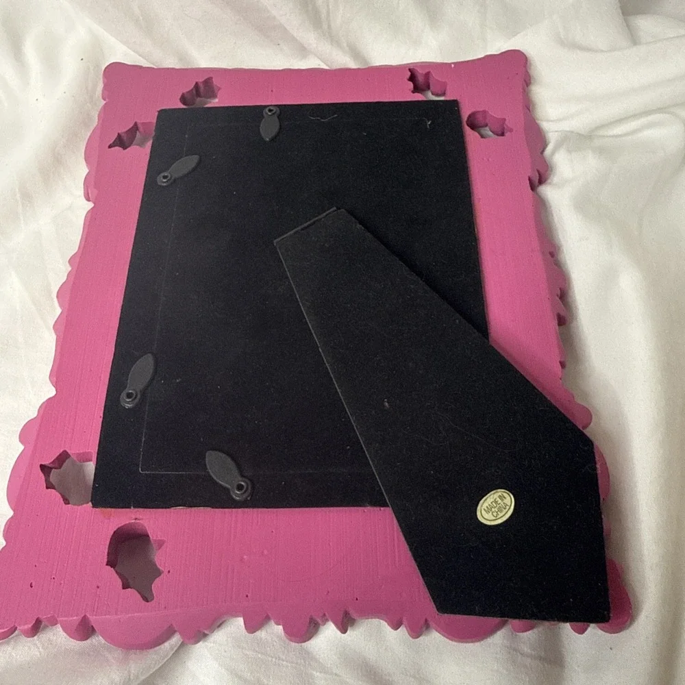 Diva Hot Pink Picture Frame French Baroque Art Wall Tabletop 8
